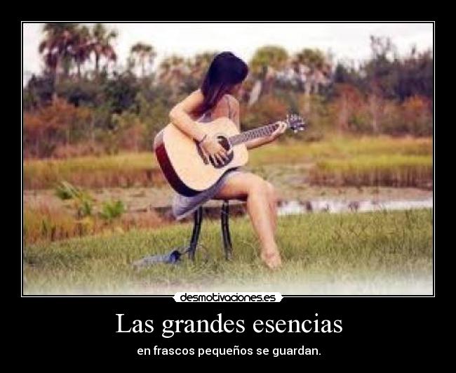 Las grandes esencias -