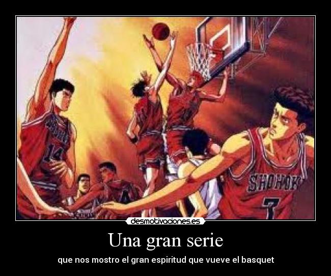 Una gran serie - que nos mostro el gran espiritud que vueve el basquet