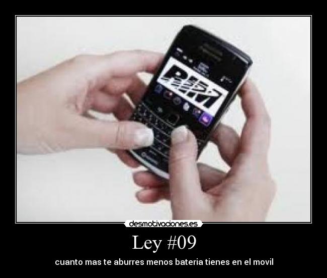 Ley #09 -