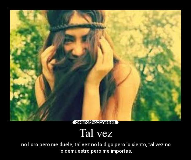 Tal vez - 