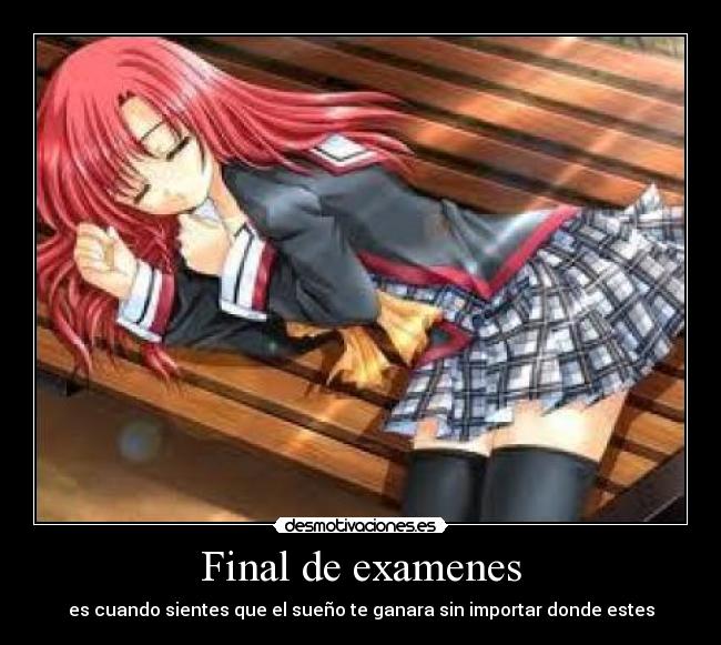 carteles examenes final examenes desmotivaciones