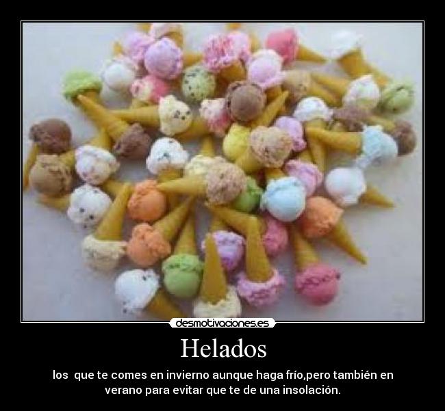 Helados -