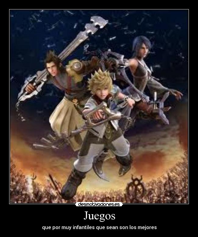 Juegos - que por muy infantiles que sean son los mejores