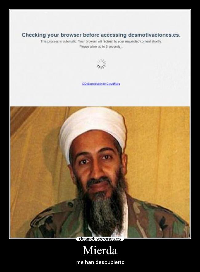 Mierda - me han descubierto