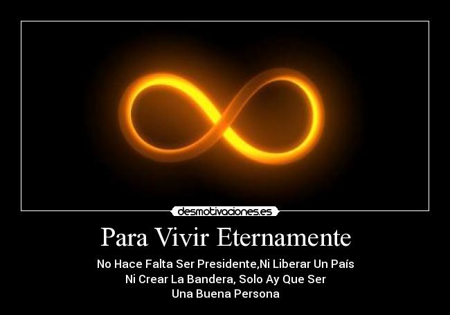 Para Vivir Eternamente -