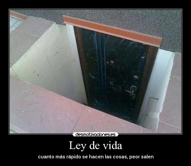 Ley de vida -