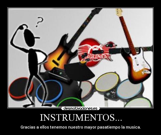 INSTRUMENTOS... -