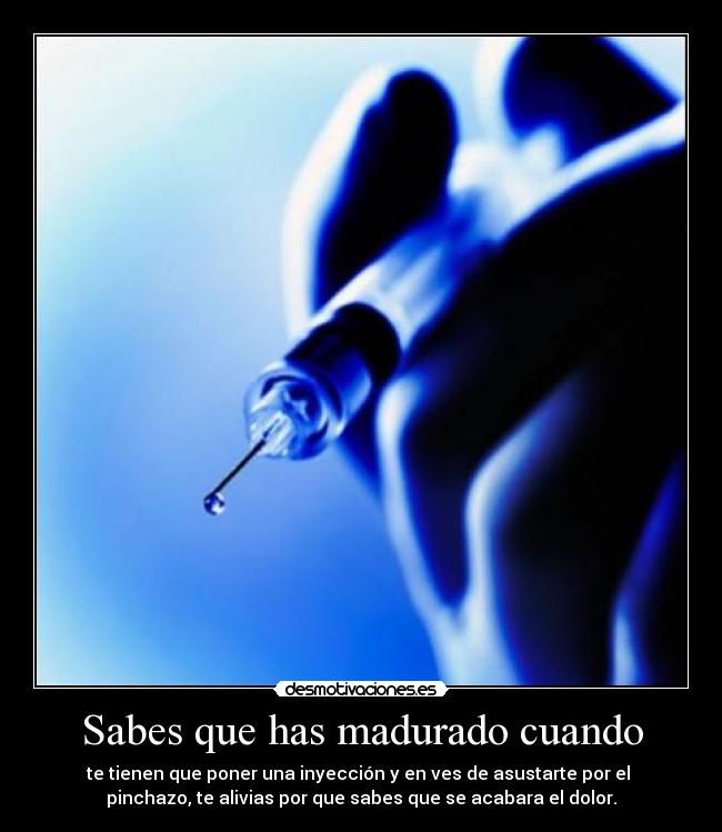 carteles inyeccion desmotivaciones