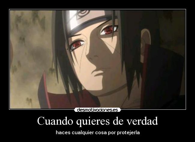 carteles itachi sasuke joseyjudith desmotivaciones