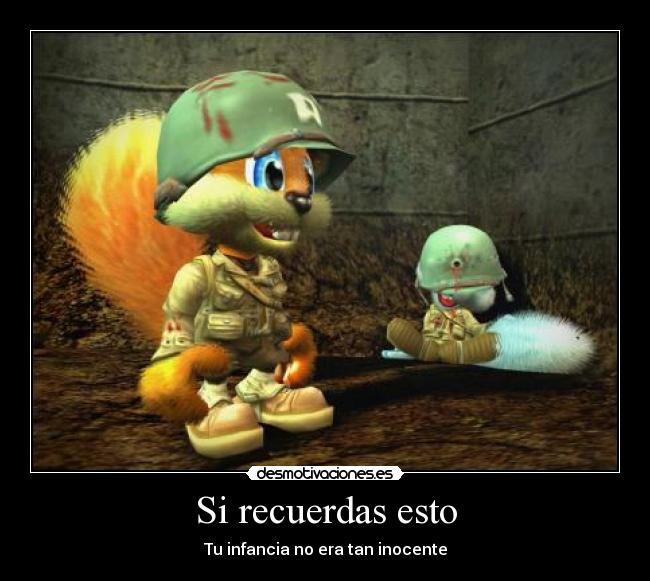 Si recuerdas esto - Tu infancia no era tan inocente