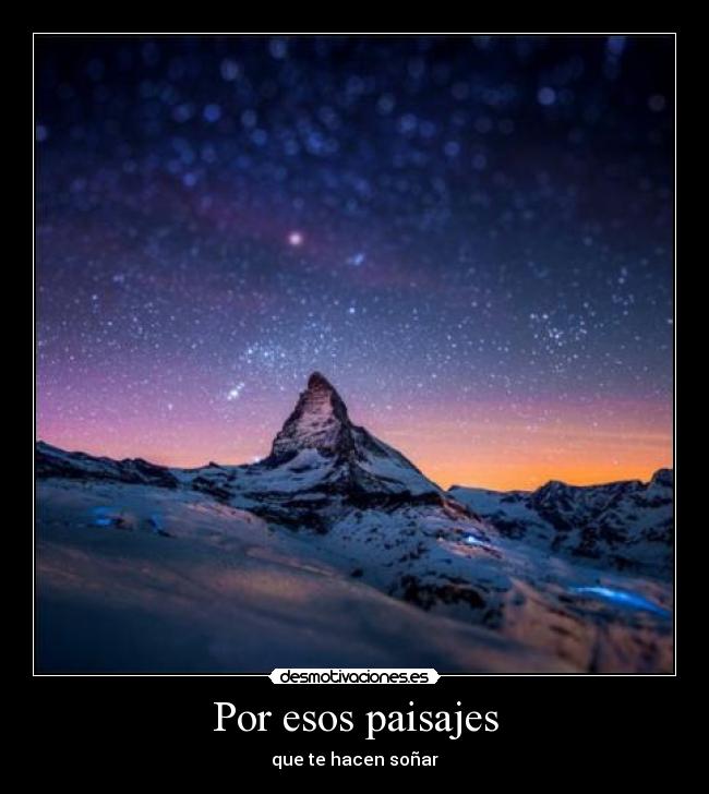 Por esos paisajes -