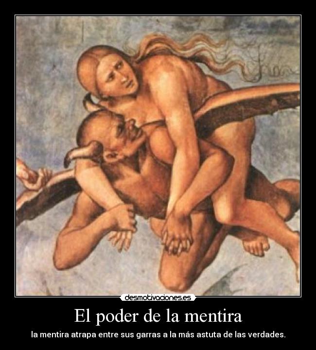 El poder de la mentira -