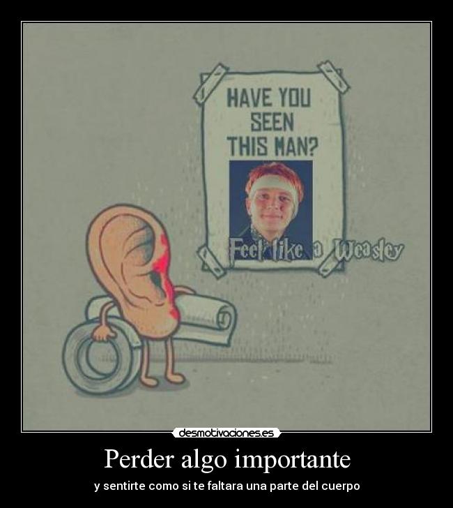 Perder algo importante - 