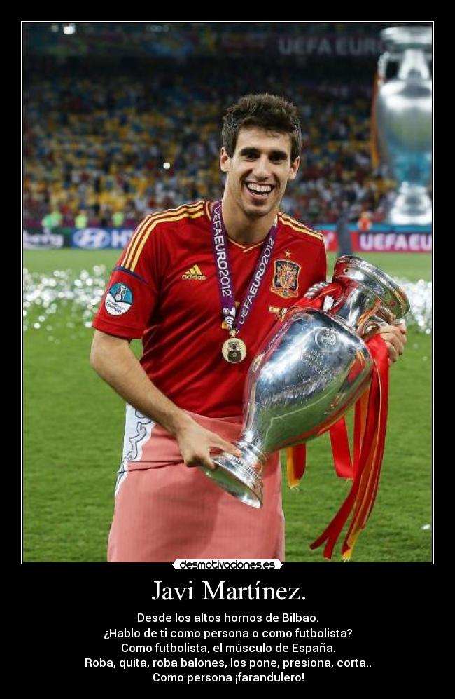 Javi Martínez. - 