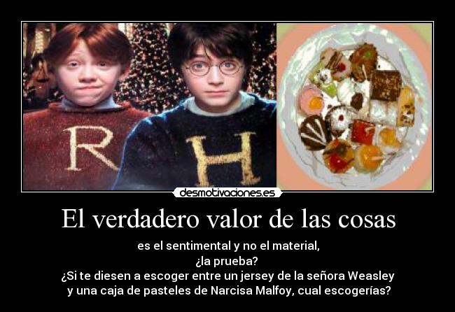 El verdadero valor de las cosas - 