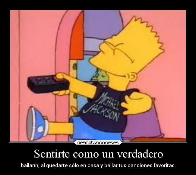 Sentirte como un verdadero - 