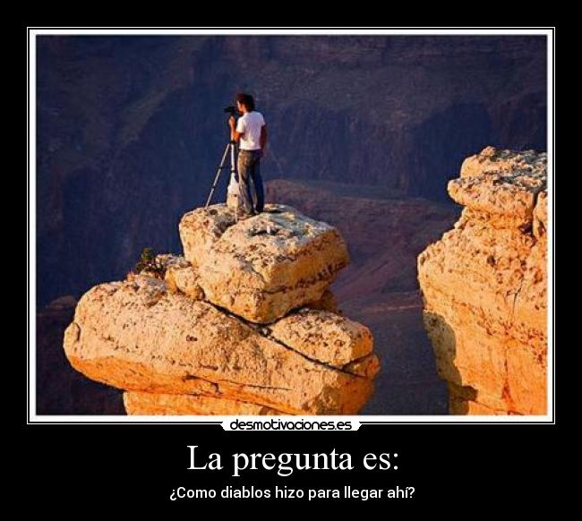 carteles pregunta desmotivaciones