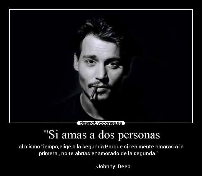 carteles johnny deep desmotivaciones