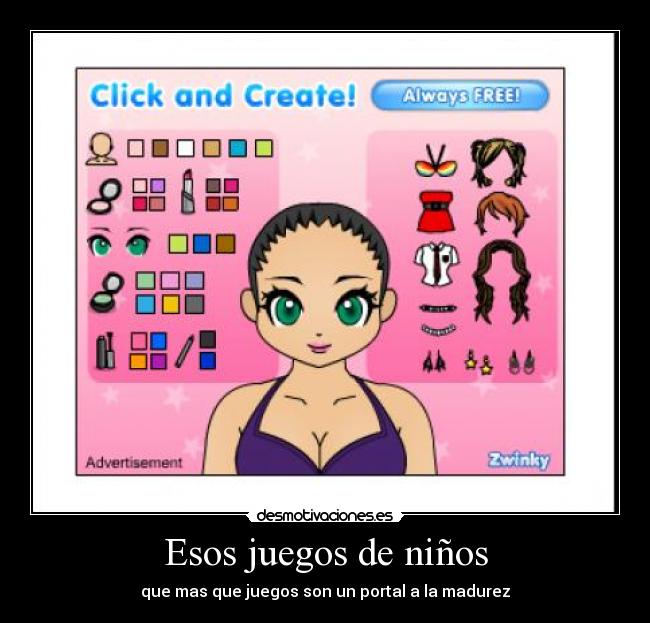 Esos juegos de niños - que mas que juegos son un portal a la madurez