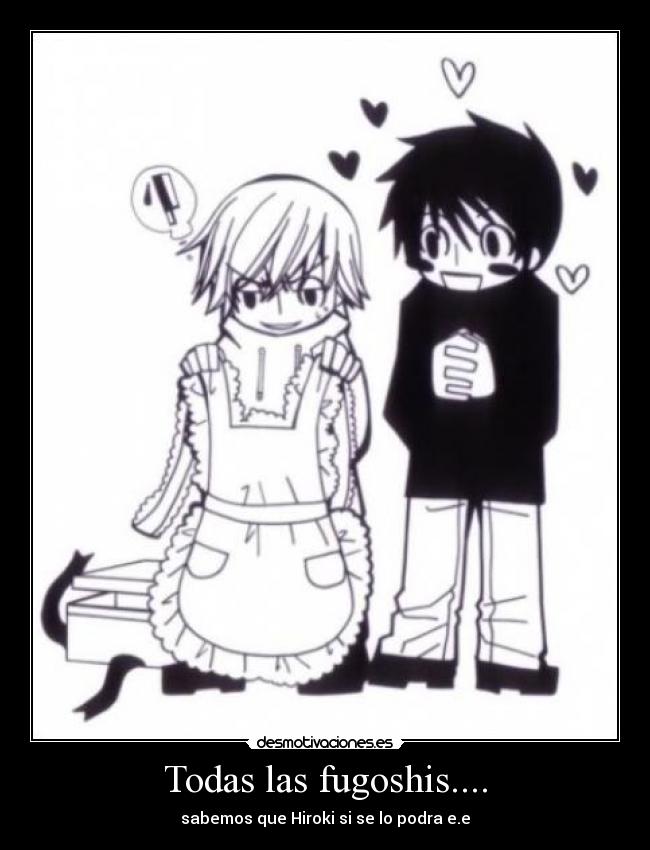 carteles nowaki kusama hiroki kamijou mandil yaoi fugoshis desmotivaciones