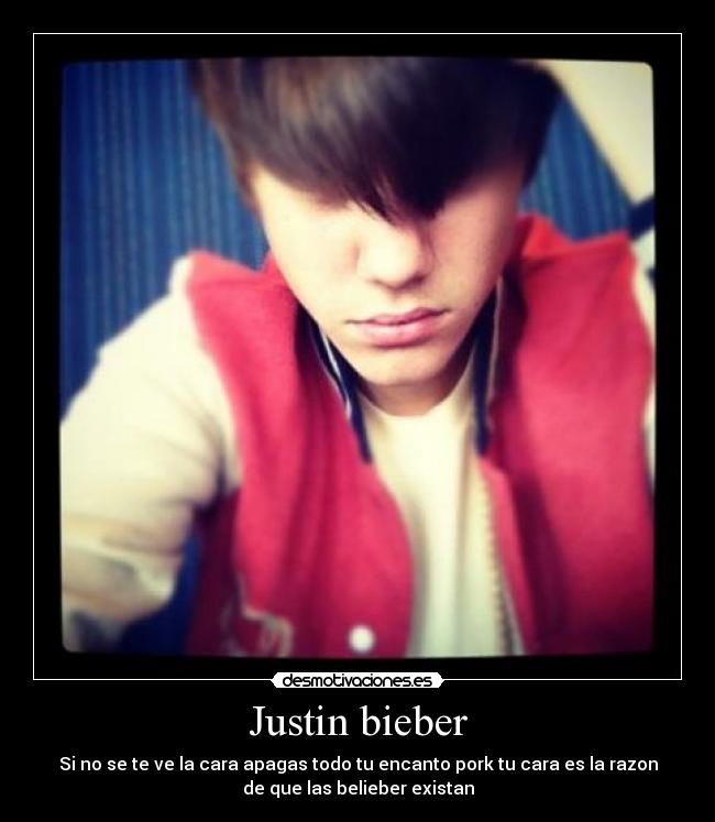 carteles justin bieber desmotivaciones