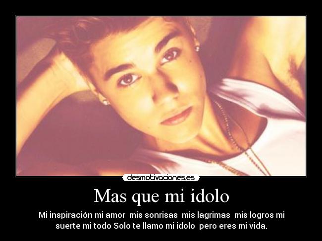 Mas que mi idolo -
