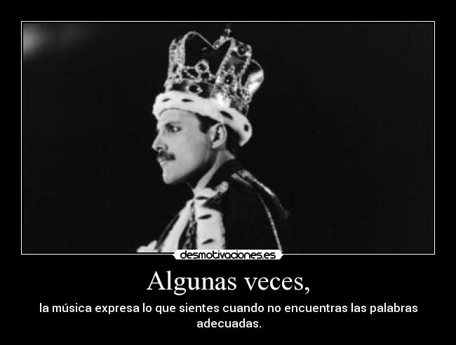 Algunas veces, - 