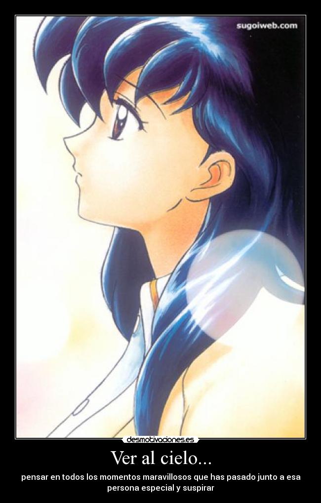 Ver al cielo... - 