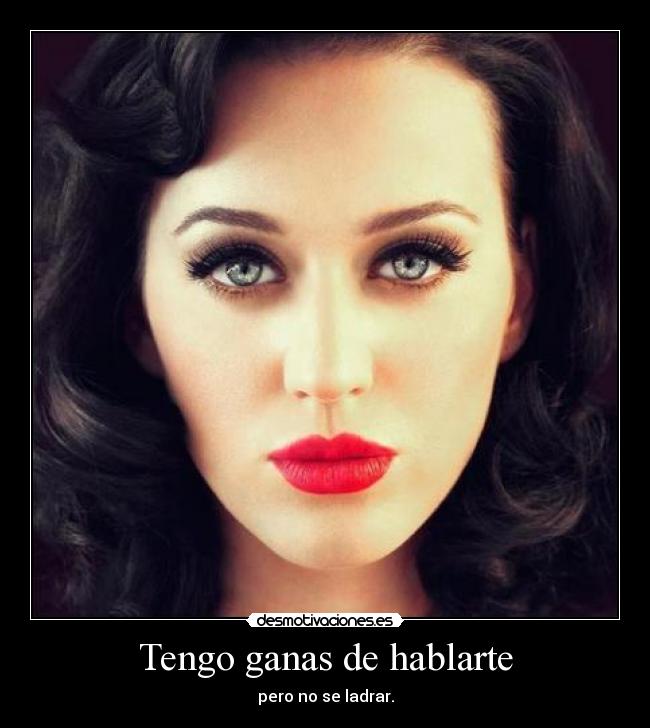 Tengo ganas de hablarte - 