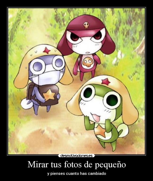 carteles keroro giroro dororo desmotivaciones