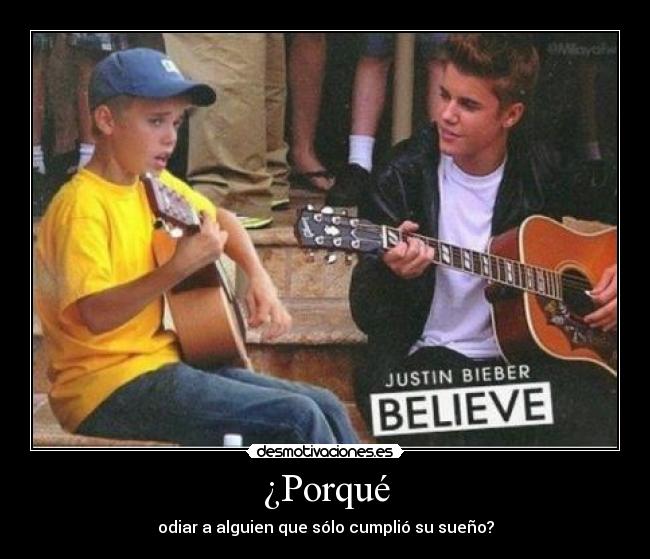 carteles justin bieber belieber odio sueno teatro avon believe desmotivaciones