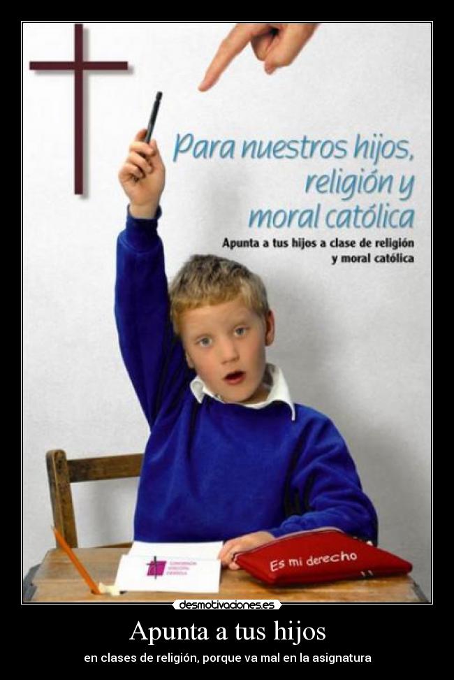 carteles religion desmotivaciones