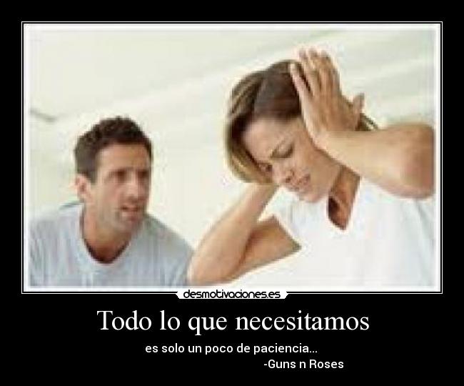 Todo lo que necesitamos -