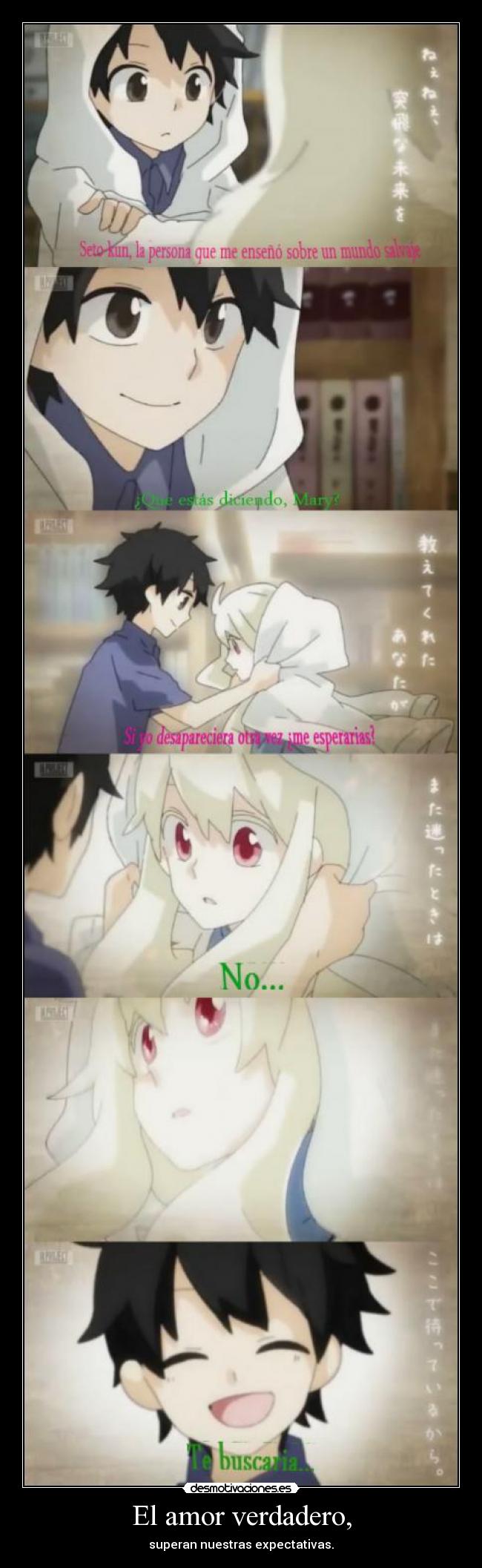 El amor verdadero, - superan nuestras expectativas.