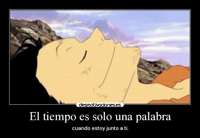 El tiempo es solo una palabra -
