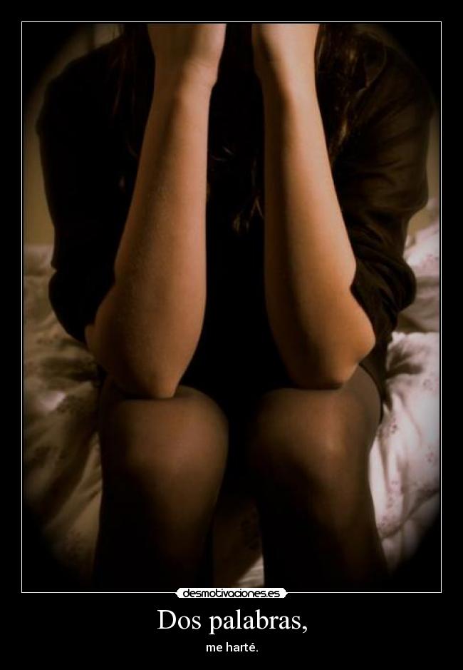Dos palabras, - 