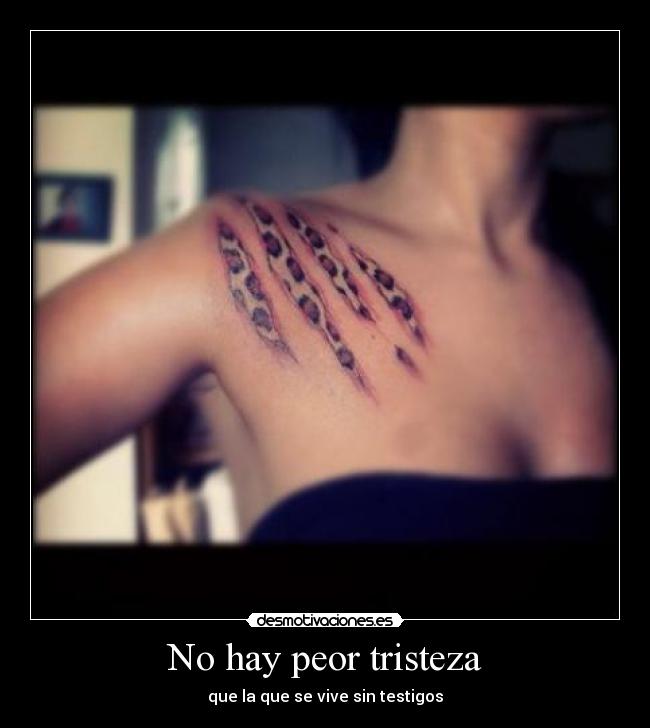 No hay peor tristeza - 