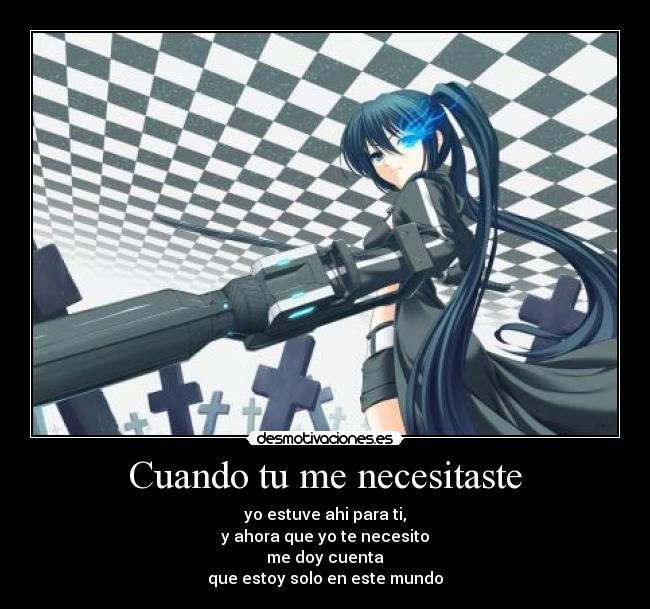 Cuando tu me necesitaste -