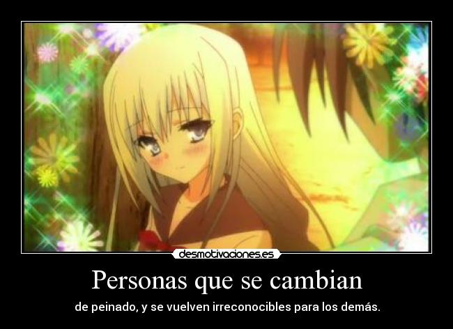 Personas que se cambian - 