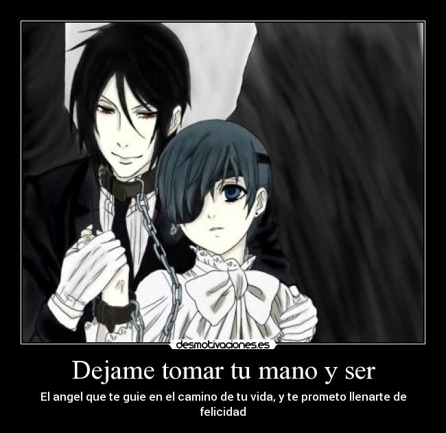 Dejame tomar tu mano y ser -