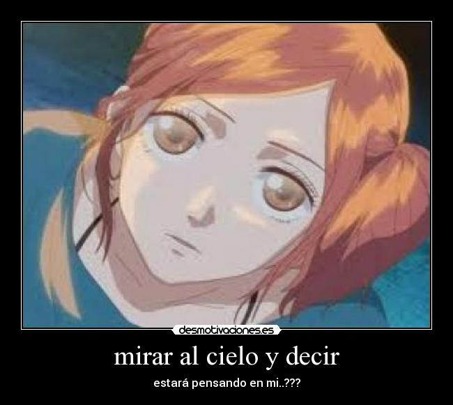 mirar al cielo y decir - 