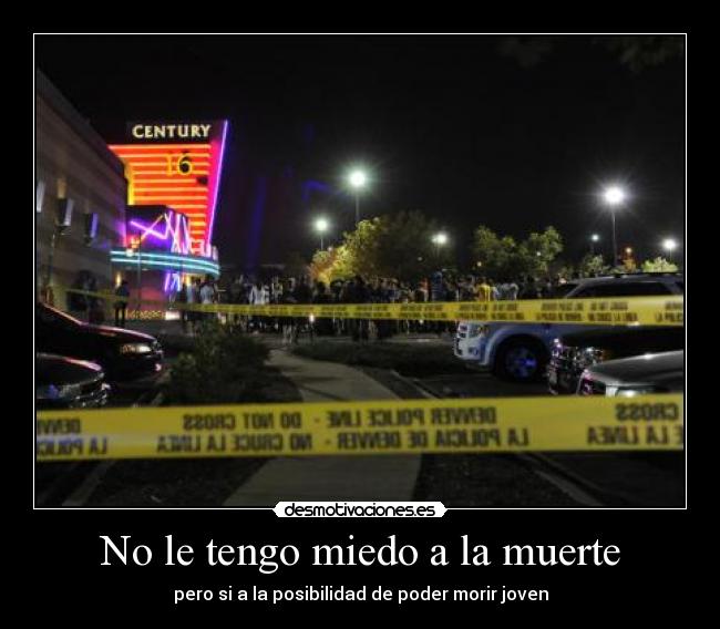 No le tengo miedo a la muerte - 