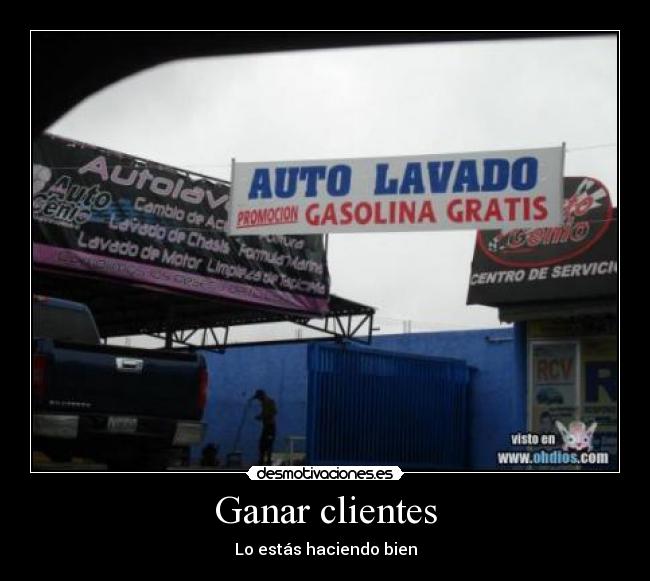 Ganar clientes - Lo estás haciendo bien