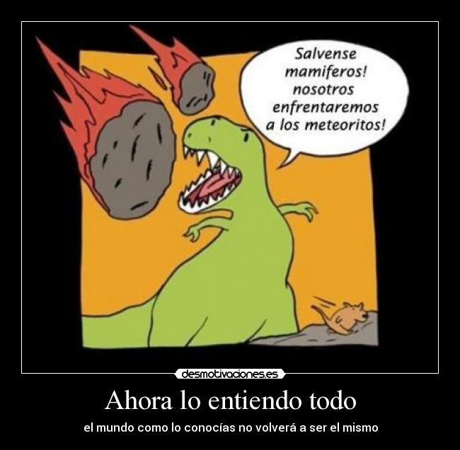 carteles dinosaurios desmotivaciones