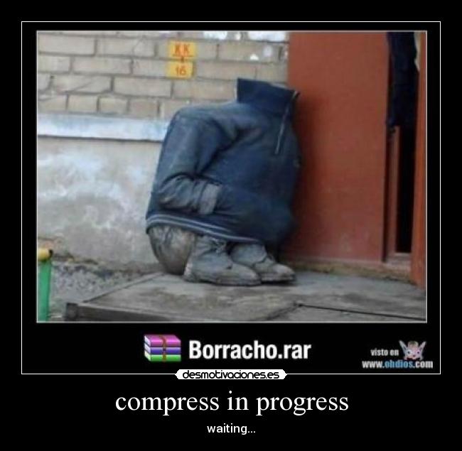 compress in progress - 