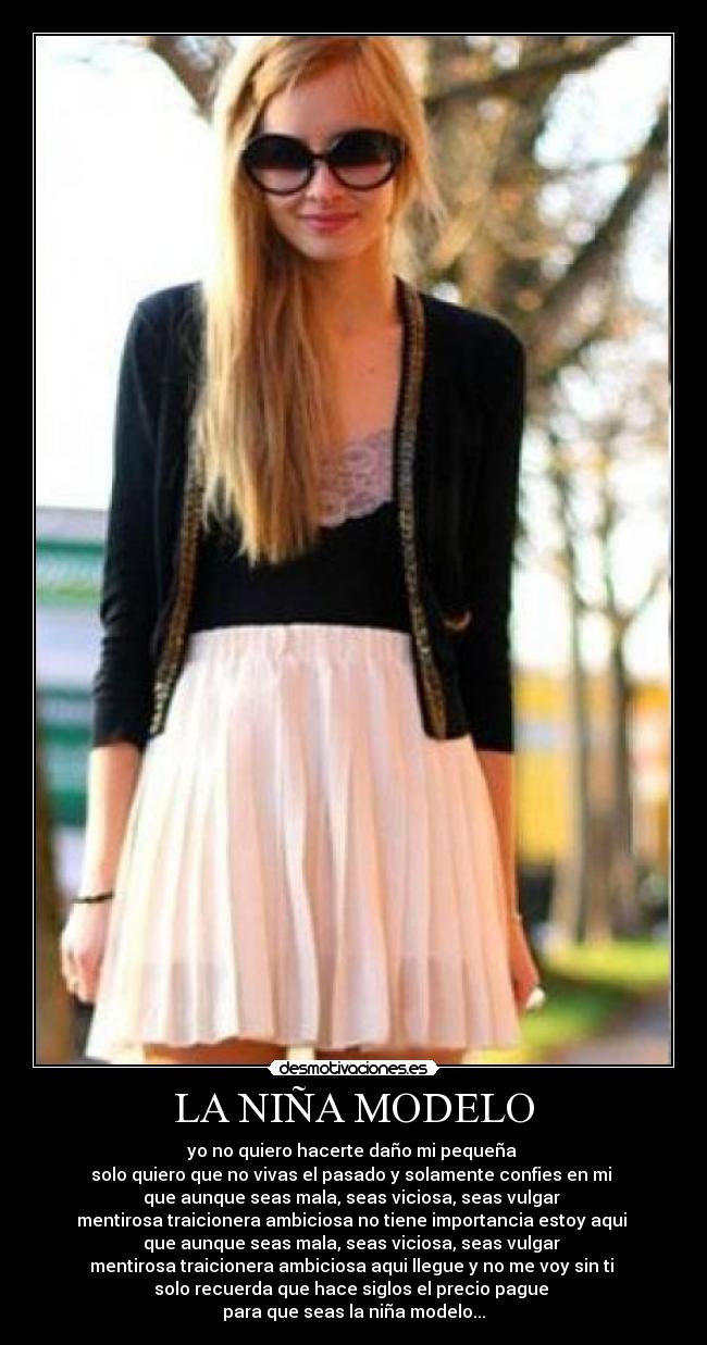 LA NIÑA MODELO - 