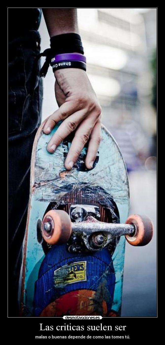 Las criticas suelen ser -