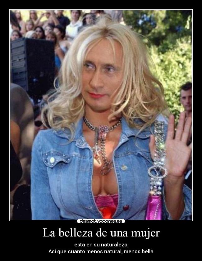 La belleza de una mujer - 