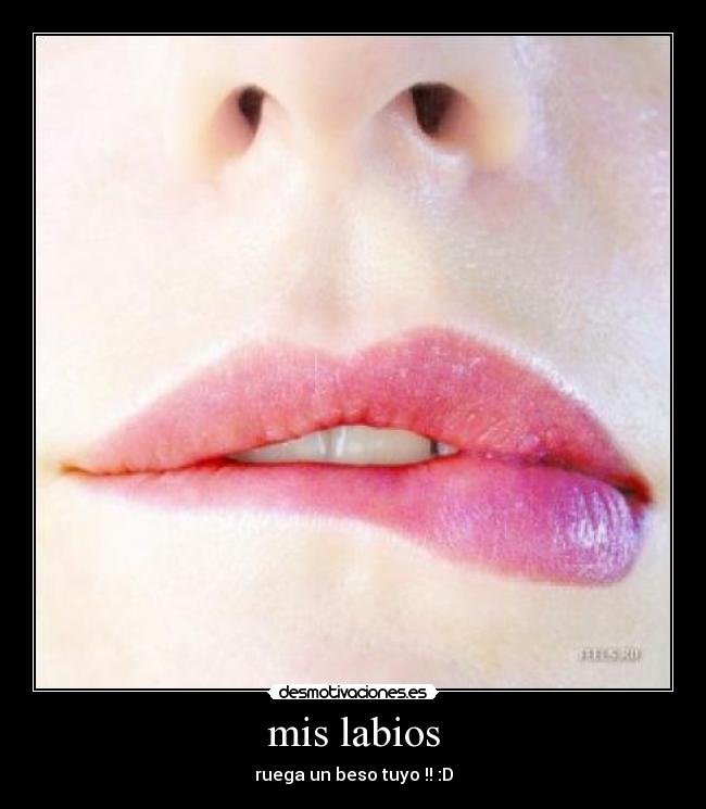 mis labios -
