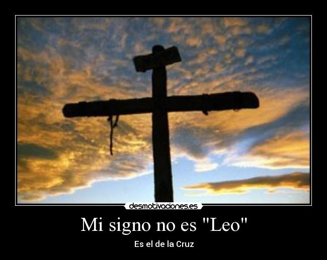 Mi signo no es Leo -